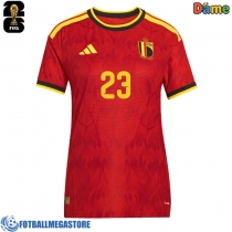 Fotballdrakt Dame Belgia Michy Batshuayi #23 Hjemmedrakt VM 2026 Kortermet